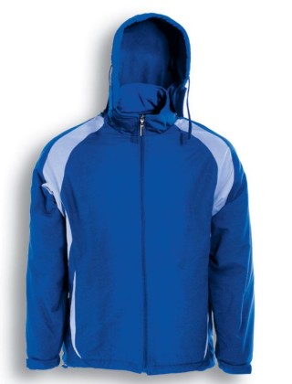 Adult's Unisex Reversible Jacket:Royal/White